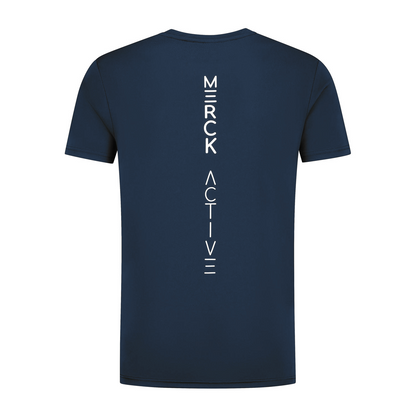 Merck Active Sport Shirt donkerblauw